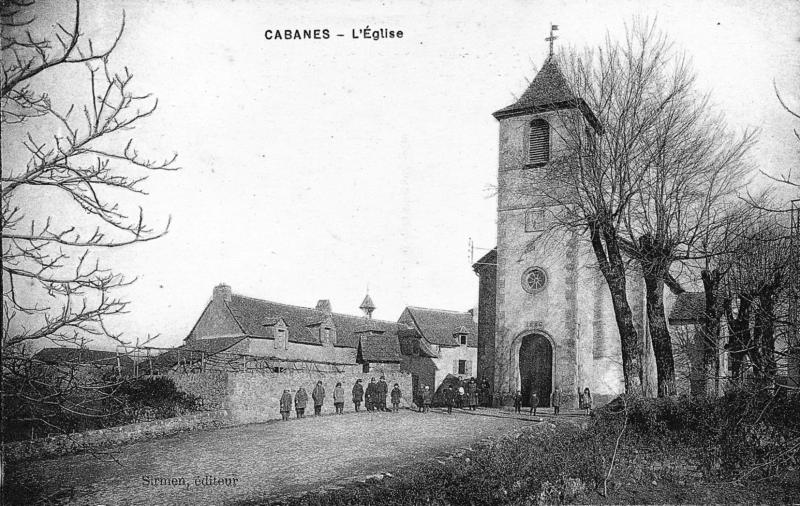 CABANES – L'Église [1930-1934]